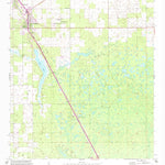 United States Geological Survey Chiefland, FL (1954, 24000-Scale) digital map