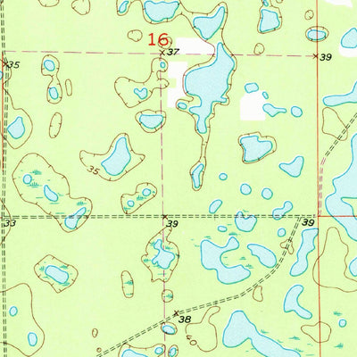 United States Geological Survey Chiefland, FL (1954, 24000-Scale) digital map