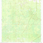 United States Geological Survey Chiefland SW, FL (1954, 24000-Scale) digital map
