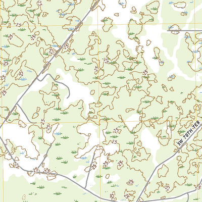 United States Geological Survey Chiefland SW, FL (2021, 24000-Scale) digital map