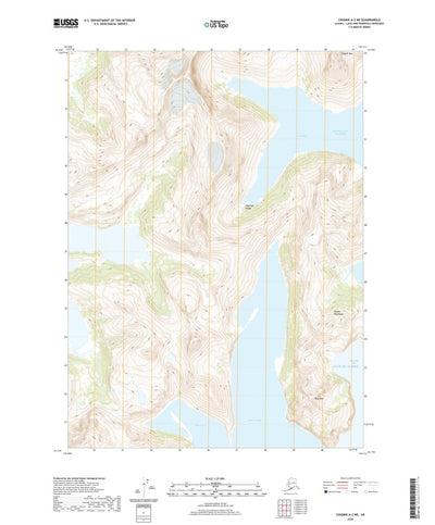 United States Geological Survey Chignik A-2 NE, AK (2020, 25000-Scale) digital map
