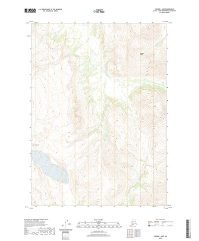 United States Geological Survey Chignik A-4 NE, AK (2020, 25000-Scale) digital map