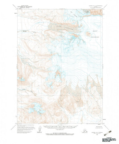 United States Geological Survey Chignik A-5, AK (1963, 63360-Scale) digital map