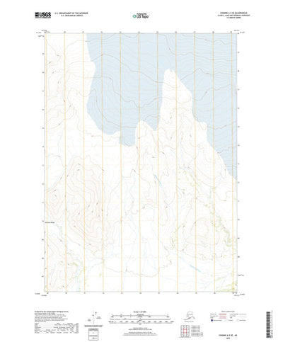 United States Geological Survey Chignik A-5 SE, AK (2020, 25000-Scale) digital map