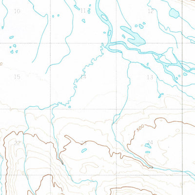 United States Geological Survey Chignik A-6, AK (1963, 63360-Scale) digital map