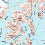 United States Geological Survey Chignik, AK (1963, 250000-Scale) digital map