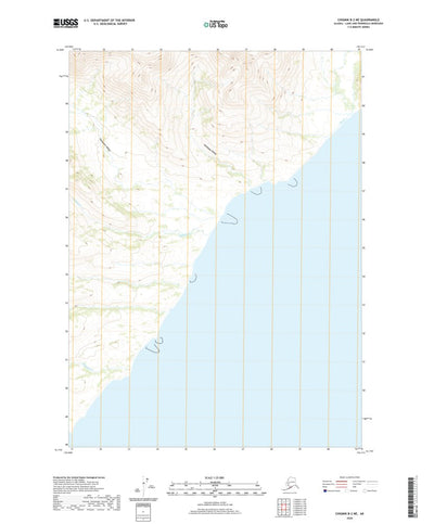 United States Geological Survey Chignik B-2 NE, AK (2020, 25000-Scale) digital map