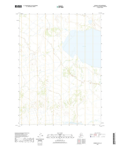 United States Geological Survey Chignik B-4 NE, AK (2020, 25000-Scale) digital map