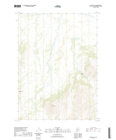 United States Geological Survey Chignik B-4 SE, AK (2020, 25000-Scale) digital map