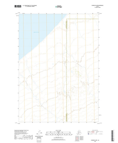United States Geological Survey Chignik B-6 NW, AK (2020, 25000-Scale) digital map
