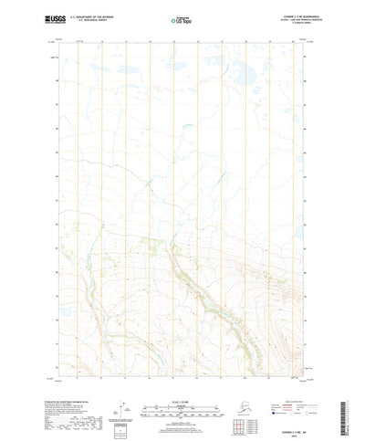United States Geological Survey Chignik C-3 NE, AK (2020, 25000-Scale) digital map