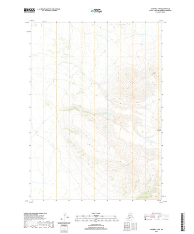 United States Geological Survey Chignik C-3 SW, AK (2020, 25000-Scale) digital map