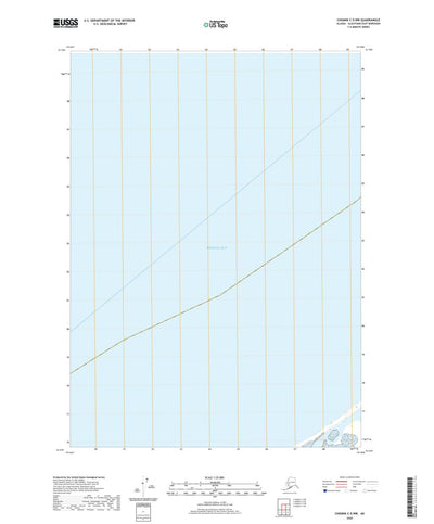 United States Geological Survey Chignik C-5 NW, AK (2020, 25000-Scale) digital map