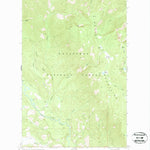 United States Geological Survey Chikamin Creek, WA (1968, 24000-Scale) digital map