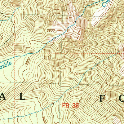 United States Geological Survey Chikamin Creek, WA (2004, 24000-Scale) digital map