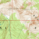 United States Geological Survey Chikamin Peak, WA (1989, 24000-Scale) digital map