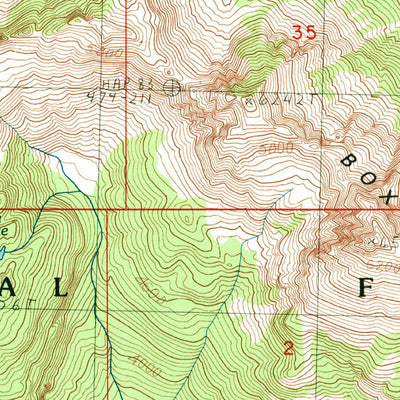 United States Geological Survey Chikamin Peak, WA (1989, 24000-Scale) digital map