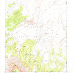 United States Geological Survey Chilchinbito, AZ (1968, 24000-Scale) digital map