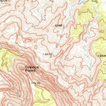 United States Geological Survey Chilchinbito, AZ (1968, 24000-Scale) digital map