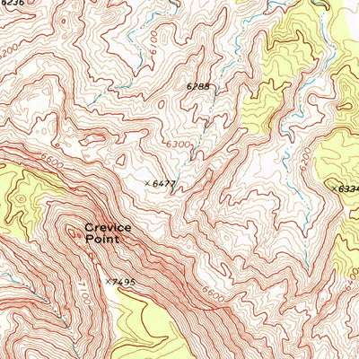 United States Geological Survey Chilchinbito, AZ (1968, 24000-Scale) digital map