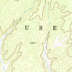 United States Geological Survey Chilchinbito Canyon, AZ (1968, 24000-Scale) digital map