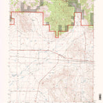 United States Geological Survey Chilcoot, CA (1994, 24000-Scale) digital map