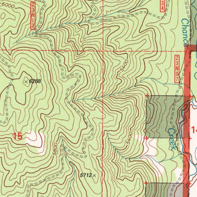 United States Geological Survey Chilcoot, CA (1994, 24000-Scale) digital map