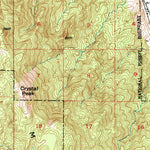 United States Geological Survey Chilcoot, CA-NV (1950, 62500-Scale) digital map