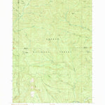United States Geological Survey Chilcoot Mountain, OR (1989, 24000-Scale) digital map