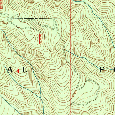 United States Geological Survey Chilcoot Mountain, OR (1998, 24000-Scale) digital map
