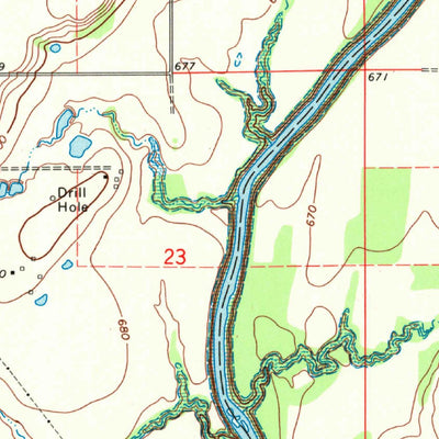 United States Geological Survey Childers, OK (1972, 24000-Scale) digital map