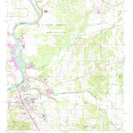 United States Geological Survey Childersburg, AL (1958, 24000-Scale) digital map