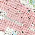 United States Geological Survey Childress, TX (1967, 24000-Scale) digital map