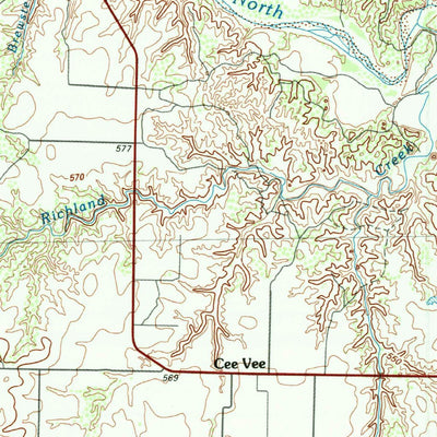 United States Geological Survey Childress, TX (1986, 100000-Scale) digital map