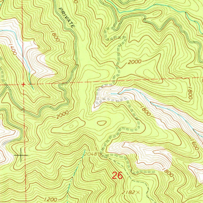 United States Geological Survey Childs Hill, CA (1966, 24000-Scale) digital map