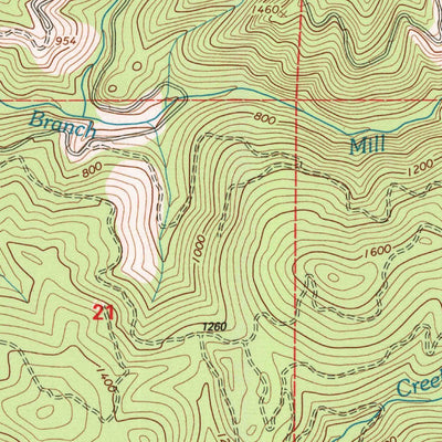 United States Geological Survey Childs Hill, CA (1997, 24000-Scale) digital map