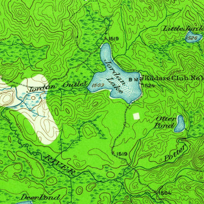United States Geological Survey Childwold, NY (1920, 62500-Scale) digital map