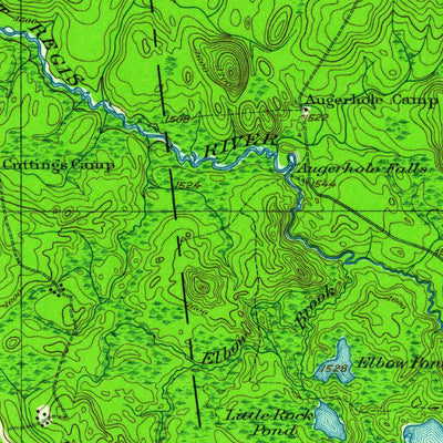 United States Geological Survey Childwold, NY (1920, 62500-Scale) digital map