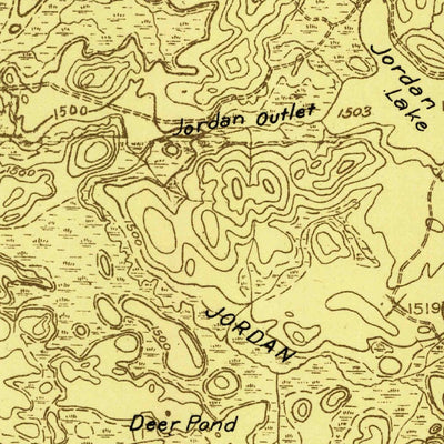 United States Geological Survey Childwold, NY (1921, 48000-Scale) digital map