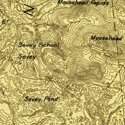 United States Geological Survey Childwold, NY (1921, 48000-Scale) digital map