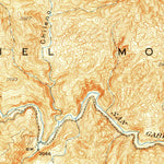 United States Geological Survey Chileno Canyon, CA (1942, 24000-Scale) digital map