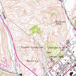 United States Geological Survey Chilhowie, VA (1958, 24000-Scale) digital map