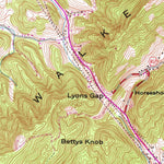 United States Geological Survey Chilhowie, VA (1958, 24000-Scale) digital map