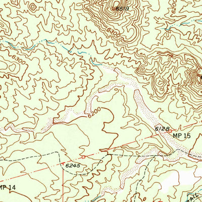 United States Geological Survey Chili, NM (1953, 24000-Scale) digital map
