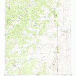 United States Geological Survey Chilili, NM (1954, 24000-Scale) digital map