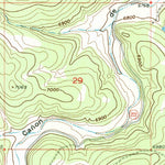 United States Geological Survey Chilili, NM (1954, 24000-Scale) digital map