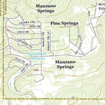 United States Geological Survey Chilili, NM (2020, 24000-Scale) digital map