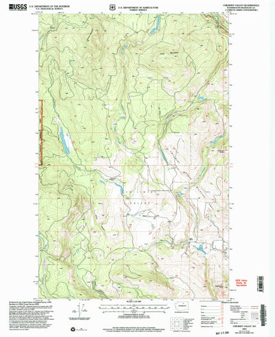 United States Geological Survey Chiliwist Valley, WA (2001, 24000-Scale) digital map