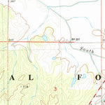 United States Geological Survey Chilli Creek, MS (1982, 24000-Scale) digital map