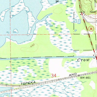 United States Geological Survey Chillicothe, IL (1972, 24000-Scale) digital map